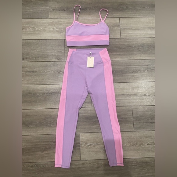 NWT Anthropologie Wilo The Label Legging & Bra Set - Picture 3 of 7